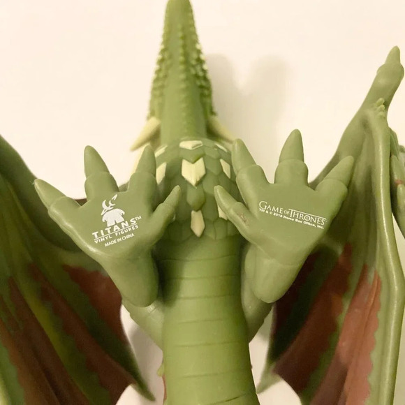 2018  Game of Thrones Rhaegal 6 Inch Long Titans Vinyl Dragon Figure - Picture 9 of 16